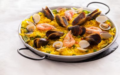 Smoky Seafood Paella