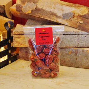 Habanero Red Chilischoten aus der Chili-Werkstatt