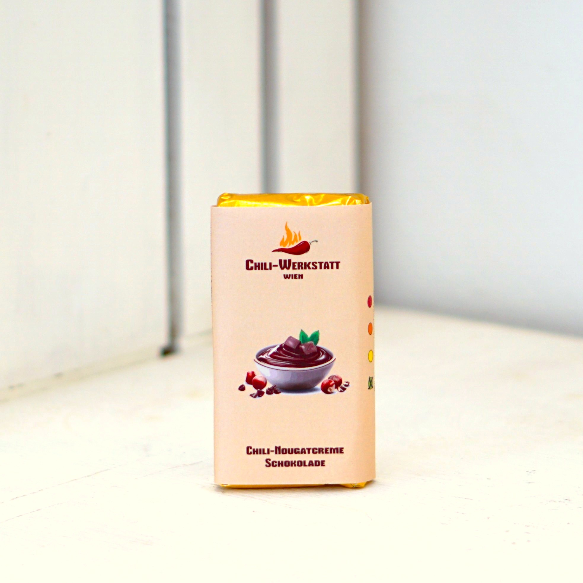 Chili Nougatcréme Schokolade