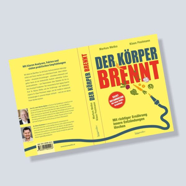 Das neue Buch Der Körper brennt von Dr. Klaus Postmann