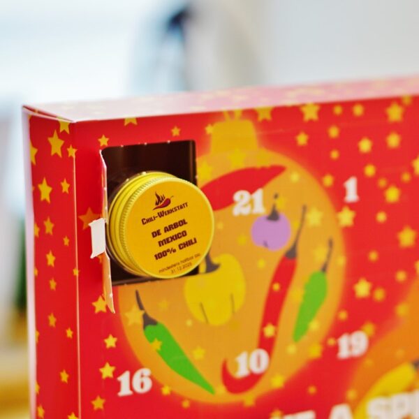 Chili-Adventskalender 2025 der Chili-Werkstatt