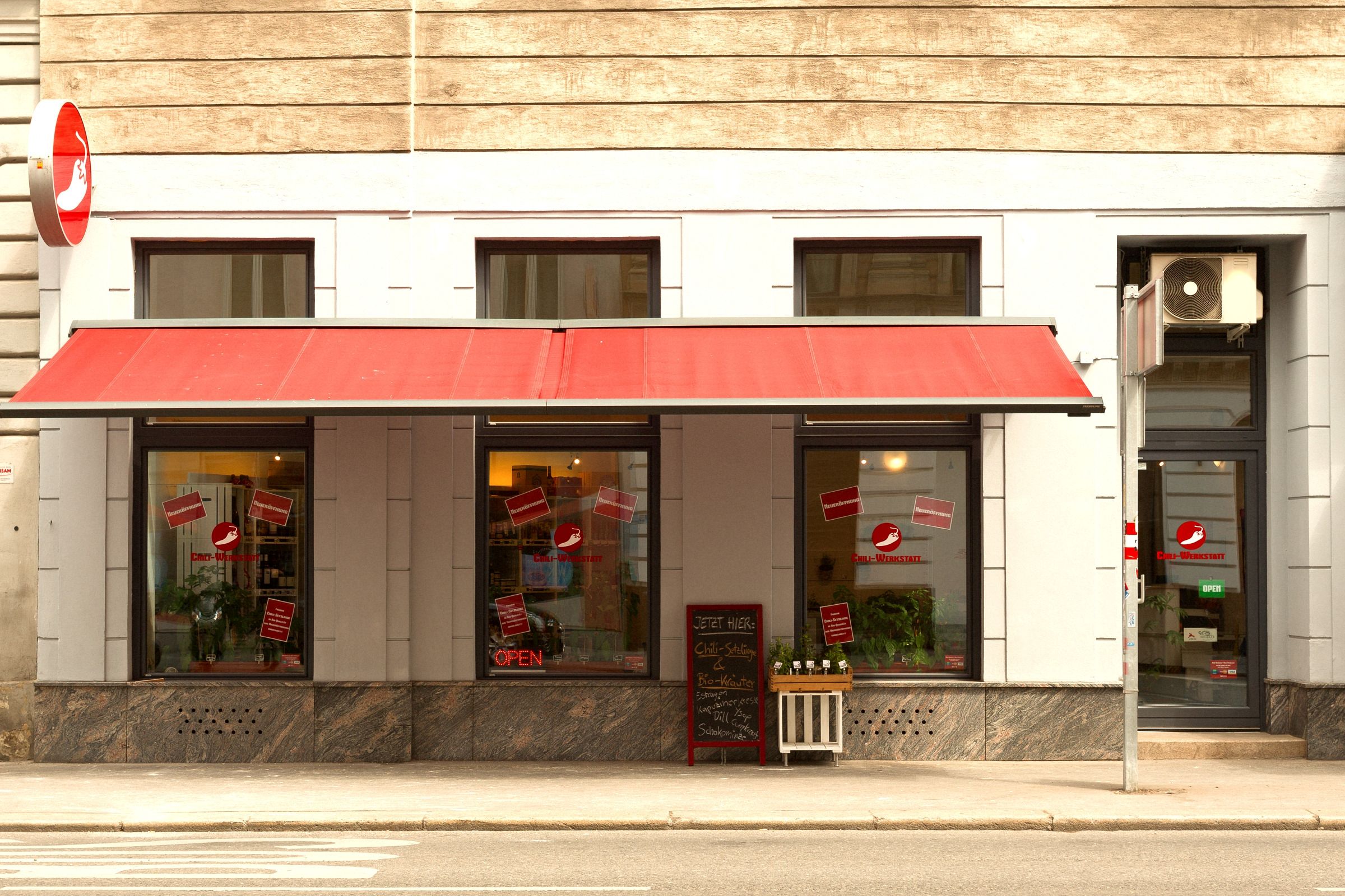 Die Wiener Chili-Werkstatt in der Pilgramgasse 16