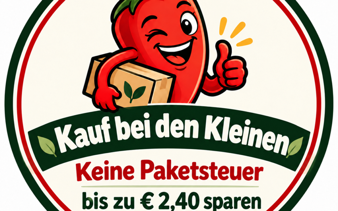 Spar dir die Paketsteuer!