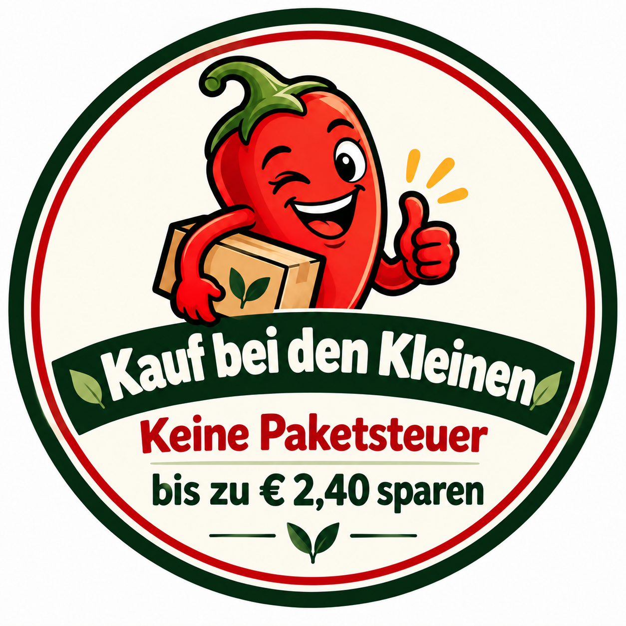 Chili-Badge Kauf bei den Kleinen Chili-Badge Kauf bei den Kleinen